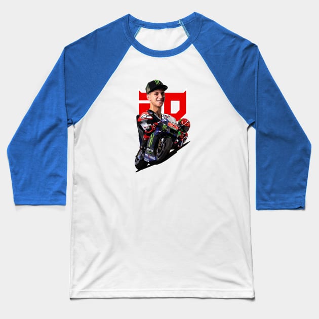 Fabio Quartararo Baseball T-Shirt by pxl_g